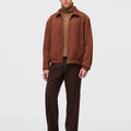 Retori Packable Bomber Clay - Ready To Wear - Luxury Bomber Jackets for Men and Women - Full Model Man