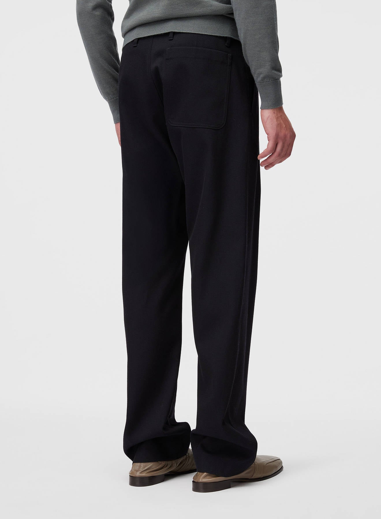Retori Four Pockets Denim Pants Navy - Ready To Wear - Luxury Trousers for Men - Back