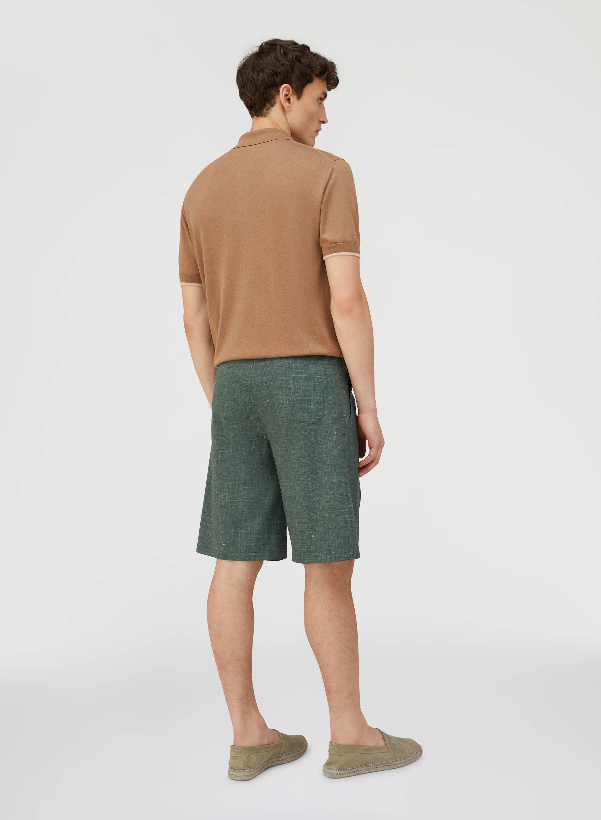 Retori Relaxed Bermuda Green - Ready To Wear - Luxury Bermudas for Men