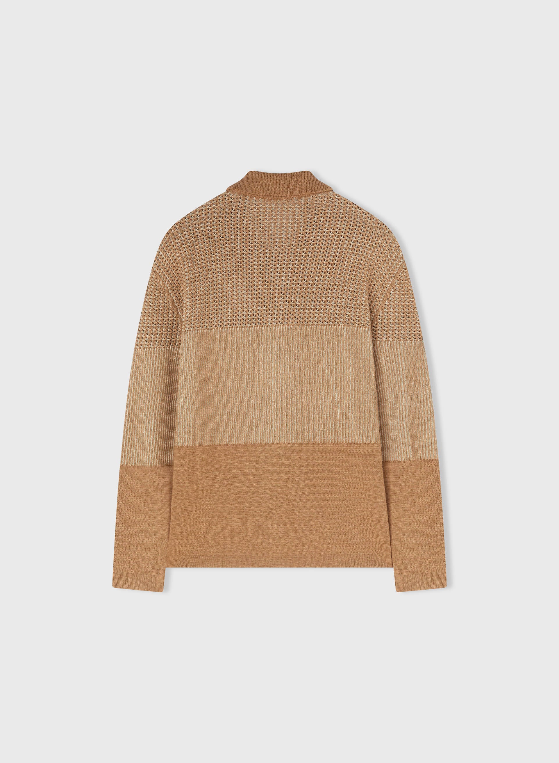 Retori Knitted Overshirt Natural - Ready To Wear - Luxury Overshirts for Men