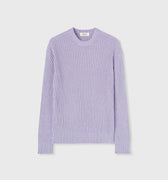 Retori Ribbed Crewneck Iris - Knitwear - Luxury Sweaters for Men and Women