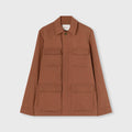 Retori Saharienne With Four Pockets And Embroidery Clay - Ready To Wear - Luxury Coats & Jackets for Men
