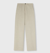 Retori Double Pants Ivory And Natural - Ready To Wear - Luxury Trousers for Women