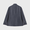 Retori Double Breasted Blazer Denim Blu - Ready To Wear - Luxury Coats & Jackets for Women