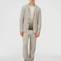 Retori Knitted Blazer Natural - Ready To Wear - Luxury Coats & Jackets for Men