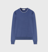 Retori Ultimate Crewneck Avio And Grey - Ready To Wear - Luxury Sweaters for Men