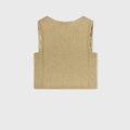 Retori Iconic Knot Cropped Top Gold - Ready To Wear - Luxury Crop Tops for Women