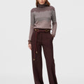 Retori Tailoring Pants Chocolate - Ready To Wear - Luxury Trousers for Women - Full Model