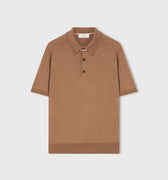 Retori Ultimate Polo Camel And Natural - Ready To Wear - Luxury Polos for Men