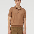 Retori Ultimate Polo Camel And Natural - Ready To Wear - Luxury Polos for Men