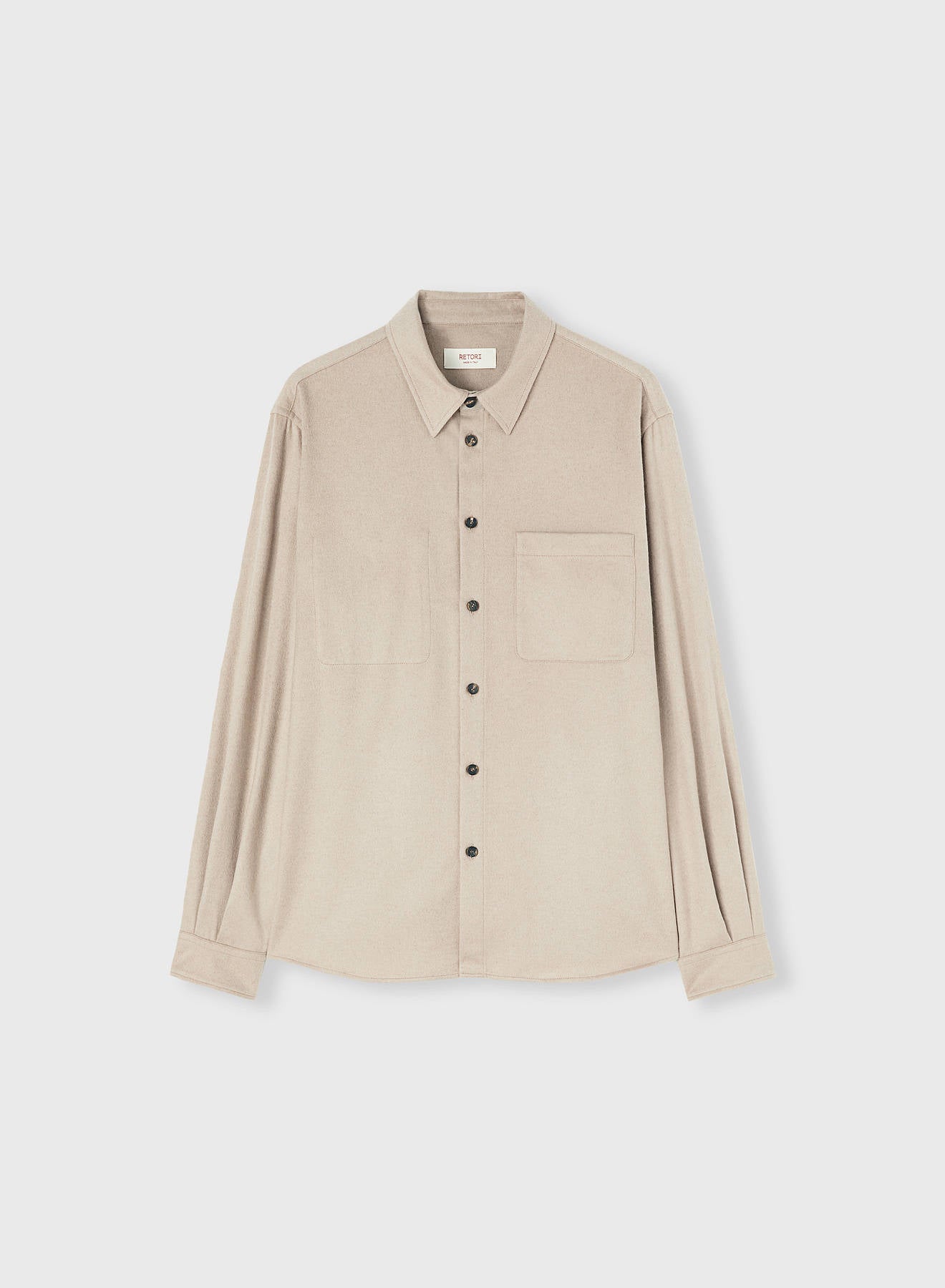 Shirt Jacket Natural Luxury Overshirts Retori Official Store