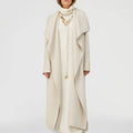 Retori Jacquard Sleeveless Maxi Collar Long Dress Ivory - Ready To Wear - Luxury Dresses for Women