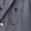 Retori Double Breasted Blazer Denim Blu - Ready To Wear - Luxury Coats & Jackets for Women