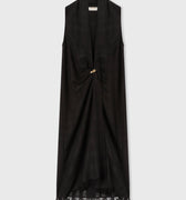 Retori Superlight Cashmere Vest Dress Black - Ready To Wear - Luxury Dresses for Women