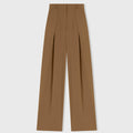 Retori Sartorial Pants Dark Camel - Ready To Wear - Luxury Pants for Women