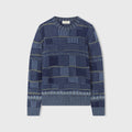 Retori Opposites Dance Crewneck Navy And Grey - Ready To Wear - Luxury Sweaters for Men