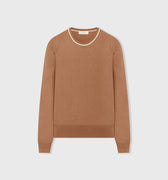 Retori Ultimate Crewneck Camel And Natural - Ready To Wear - Luxury Sweaters for Men