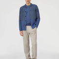 Retori Knitted Overshirt Avio - Ready To Wear - Luxury Overshirts for Men