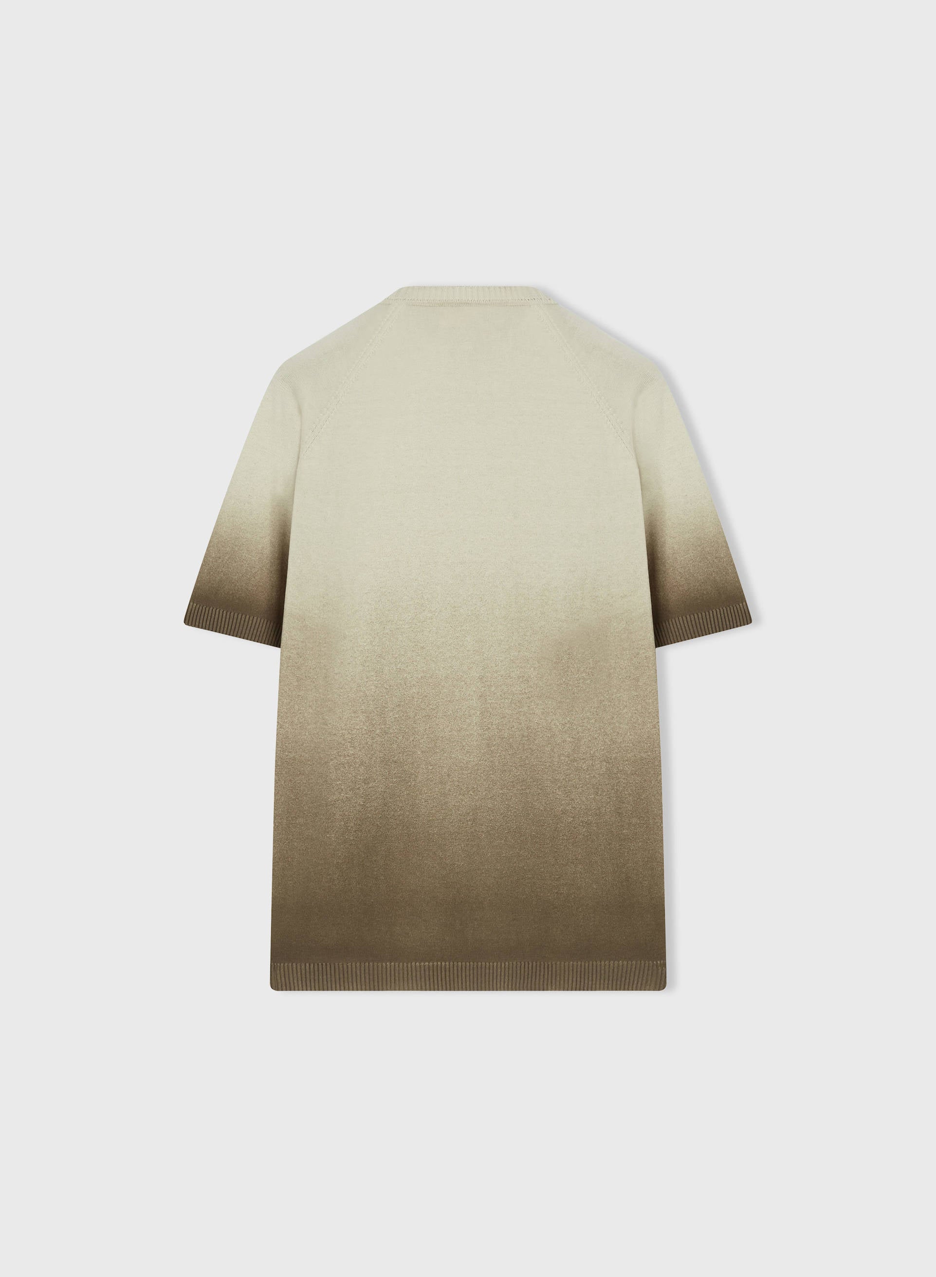 Retori Degradé Tshirt Natural - Pure Silk - Ready To Wear - Luxury T-Shirts for Men