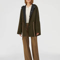 Retori Rope Reversible Parka Anthracite And Musk - Ready To Wear - Luxury Parkas for Women