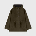 Retori Rope Reversible Parka Anthracite And Musk - Ready To Wear - Luxury Parkas for Women