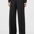 Retori Heavy Jersey Relaxed Pants Black - Ready To Wear - Luxury Trousers for Women - Front