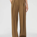 Retori Sartorial Pants Dark Camel - Ready To Wear - Luxury Pants for Women