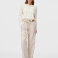 Retori Argyle Regular Crewneck Butter - Knitwear - Luxury Sweaters for Women
