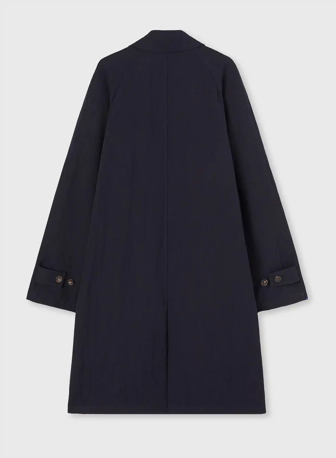 Retori Packable Trench Dark Blue - Ready To Wear - Luxury Trench Coats for Men and Women - Back