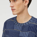 Retori Opposites Dance Crewneck Navy And Grey - Ready To Wear - Luxury Sweaters for Men
