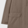 Retori Water Repellent Embroidered Natural Fiber Parka Beige - Ready To Wear - Luxury Parkas for Men