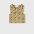 Retori Iconic Knot Cropped Top Gold - Ready To Wear - Luxury Crop Tops for Women