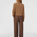 Retori Jacquard Crewneck Camel - Ready To Wear - Luxury Sweaters for Women