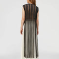 Retori Embroidered Fringed Vest Black - Ready To Wear - Luxury Vests for Women