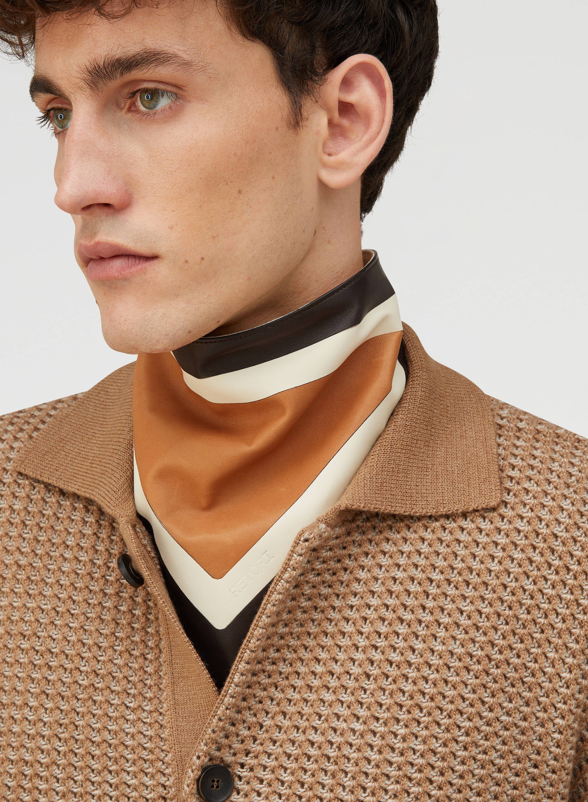 Retori Knitted Overshirt Natural - Ready To Wear - Luxury Overshirts for Men