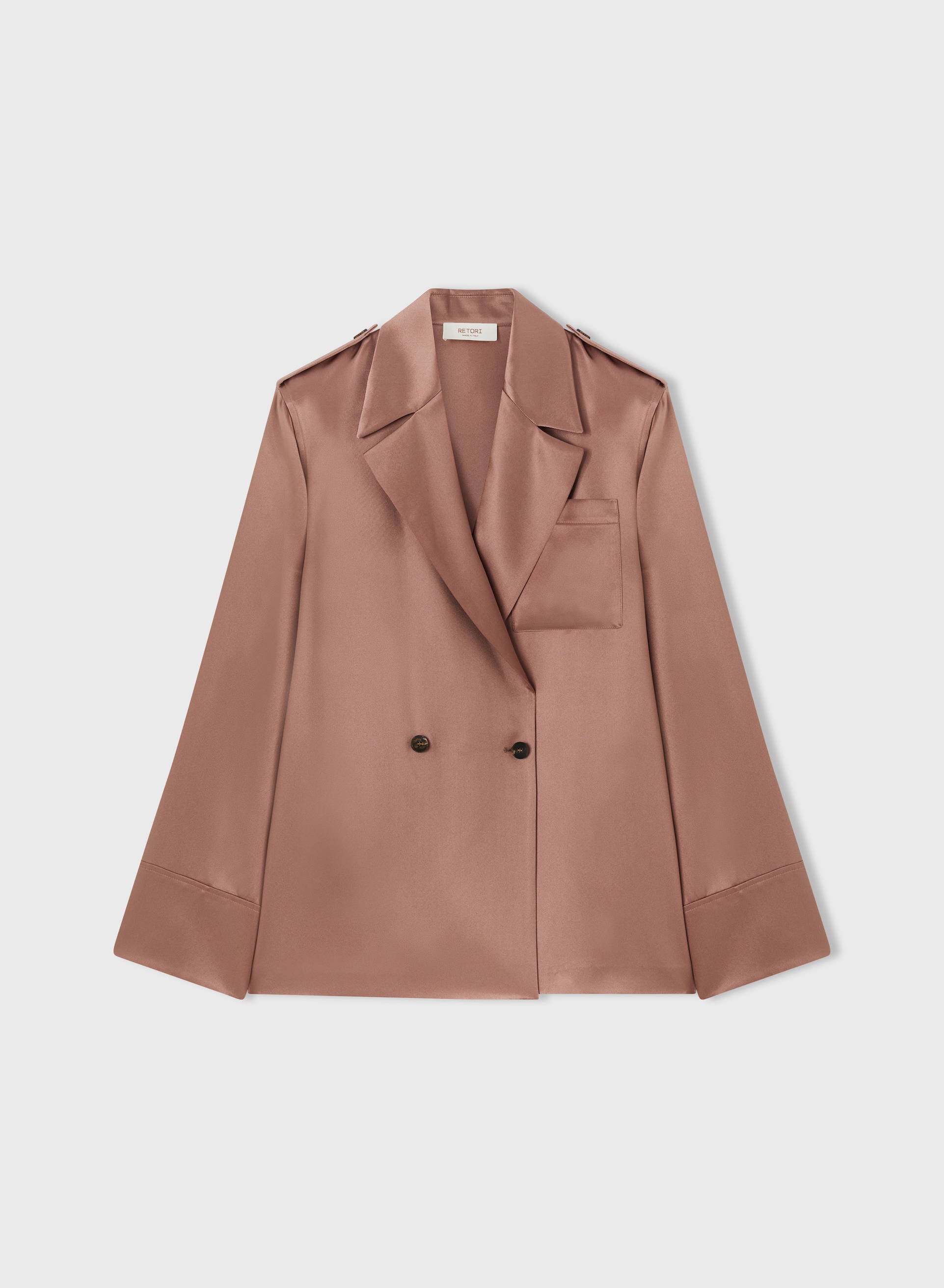 Retori Jacket Blouse Mauve - Ready To Wear - Luxury Blouses for Women