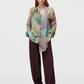 Retori Scarf Shirt Multicolor - Ready To Wear - Luxury Shirts for Women - Full Model