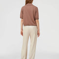 Retori Relaxed Polo Mauve - Ready To Wear - Luxury Polos for Women