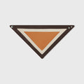 Retori Color Block Bandana Scarf Chocolate And Camel - Accessories - Luxury Scarves & Shawls for Men