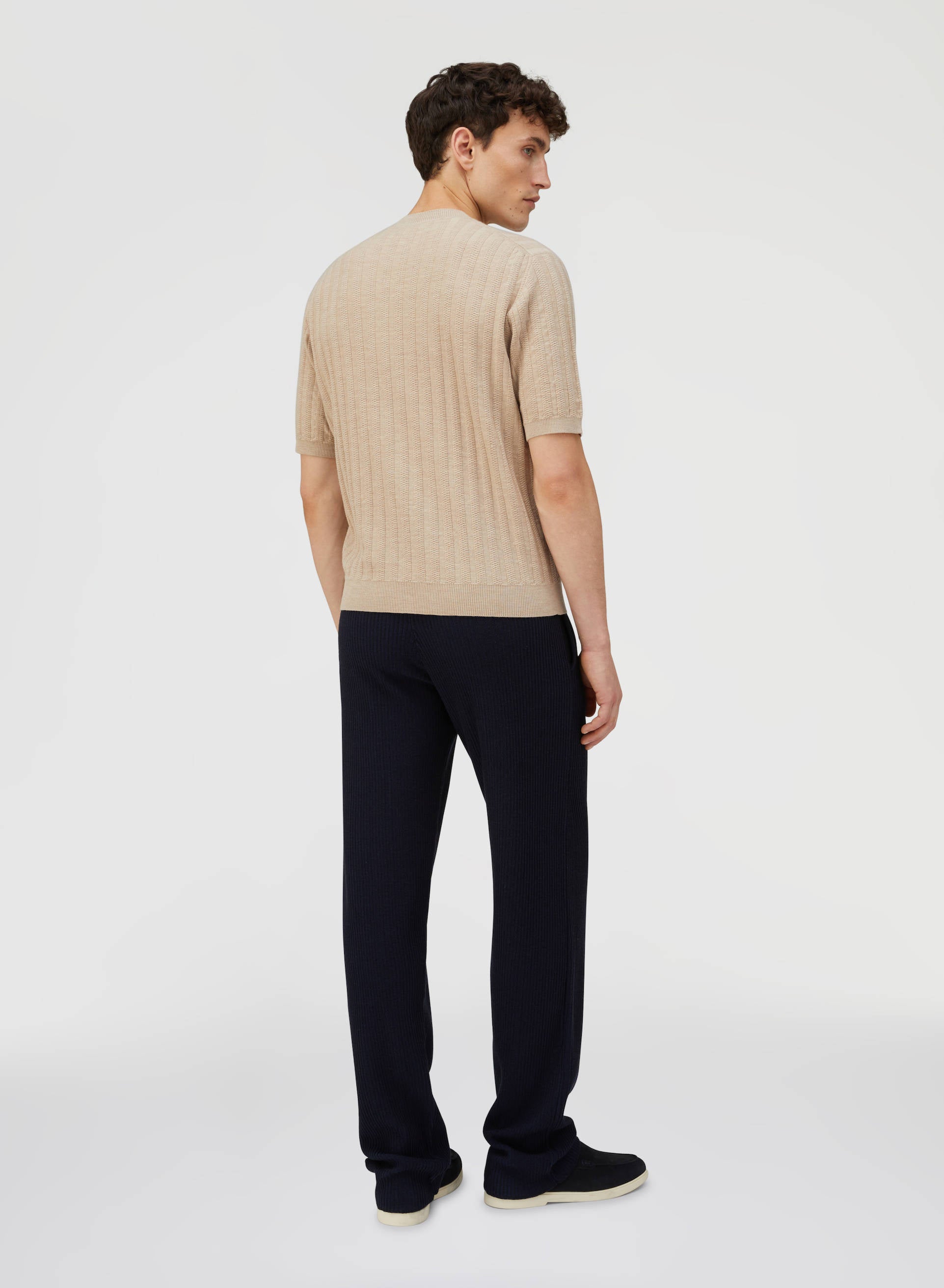 Retori Mini Cable Tshirt Natural - Ready To Wear - Luxury T-Shirts for Men