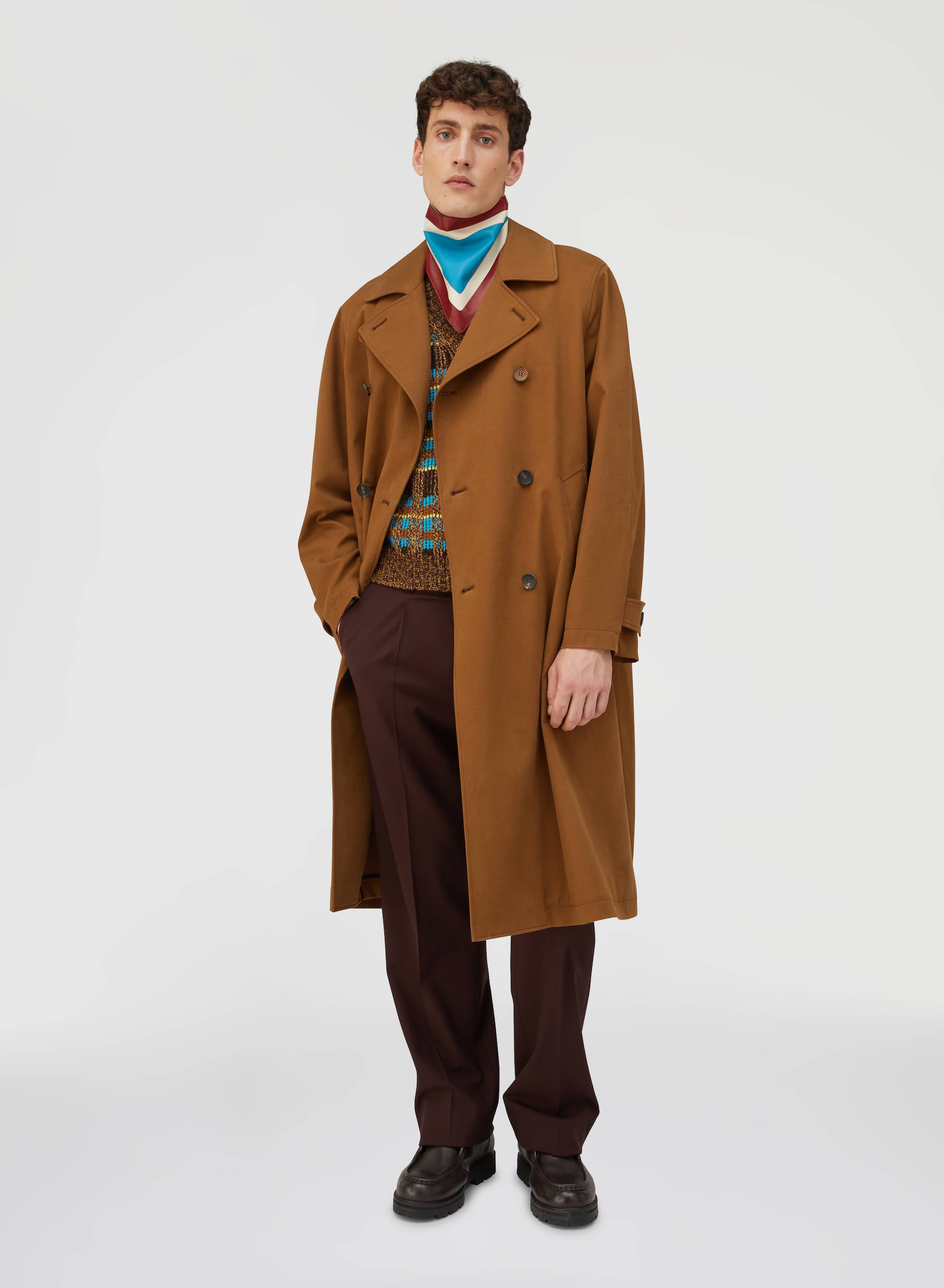 Retori Relaxed Pants Chocolate - Ready To Wear - Luxury Pants for Men