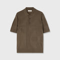 Retori Botanical Polo Military Green - Knitwear - Luxury Polos for Men