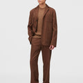 Retori Four Pockets Denim Pants Clay - Ready To Wear - Luxury Trousers for Men - Full Model