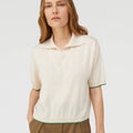 Retori Relaxed Polo Butter - Ready To Wear - Luxury Polos for Women