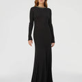 Retori Chain Dress Black - Ready To Wear - Luxury Dresses for Women - Front