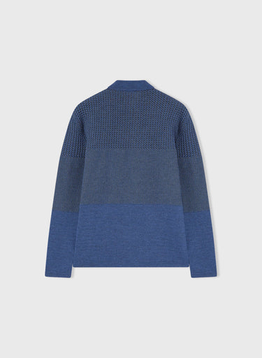Retori Knitted Overshirt Avio - Ready To Wear - Luxury Overshirts for Men