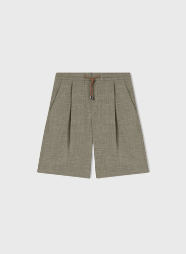 Retori Relaxed Bermuda Grey - Ready To Wear - Luxury Bermudas for Men