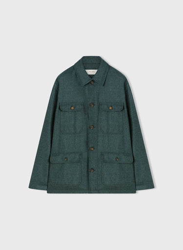 Retori Saharienne Jacket Green - Ready To Wear - Luxury Coats & Jackets for Men