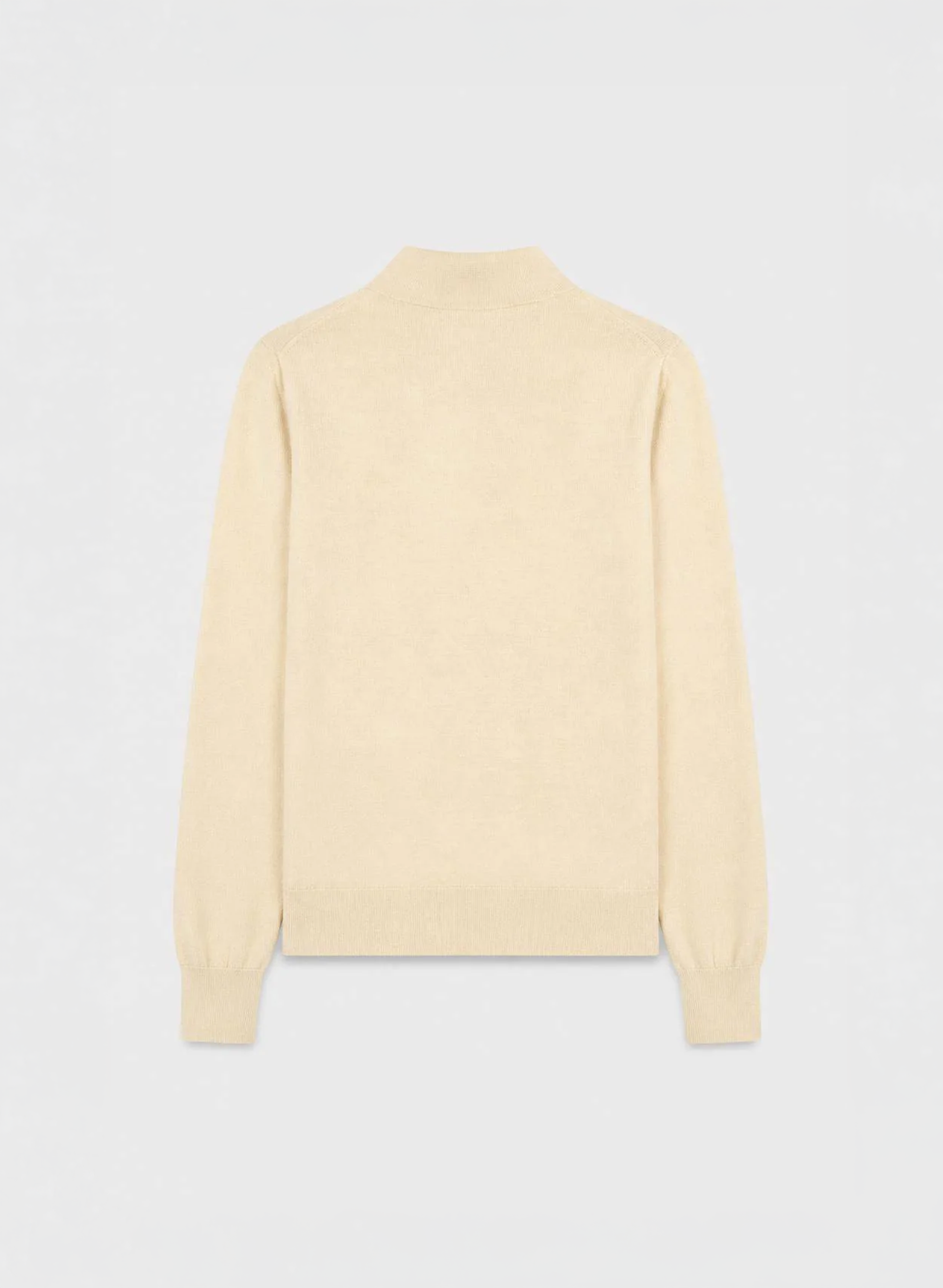 CASHMERE AND SILK POLO