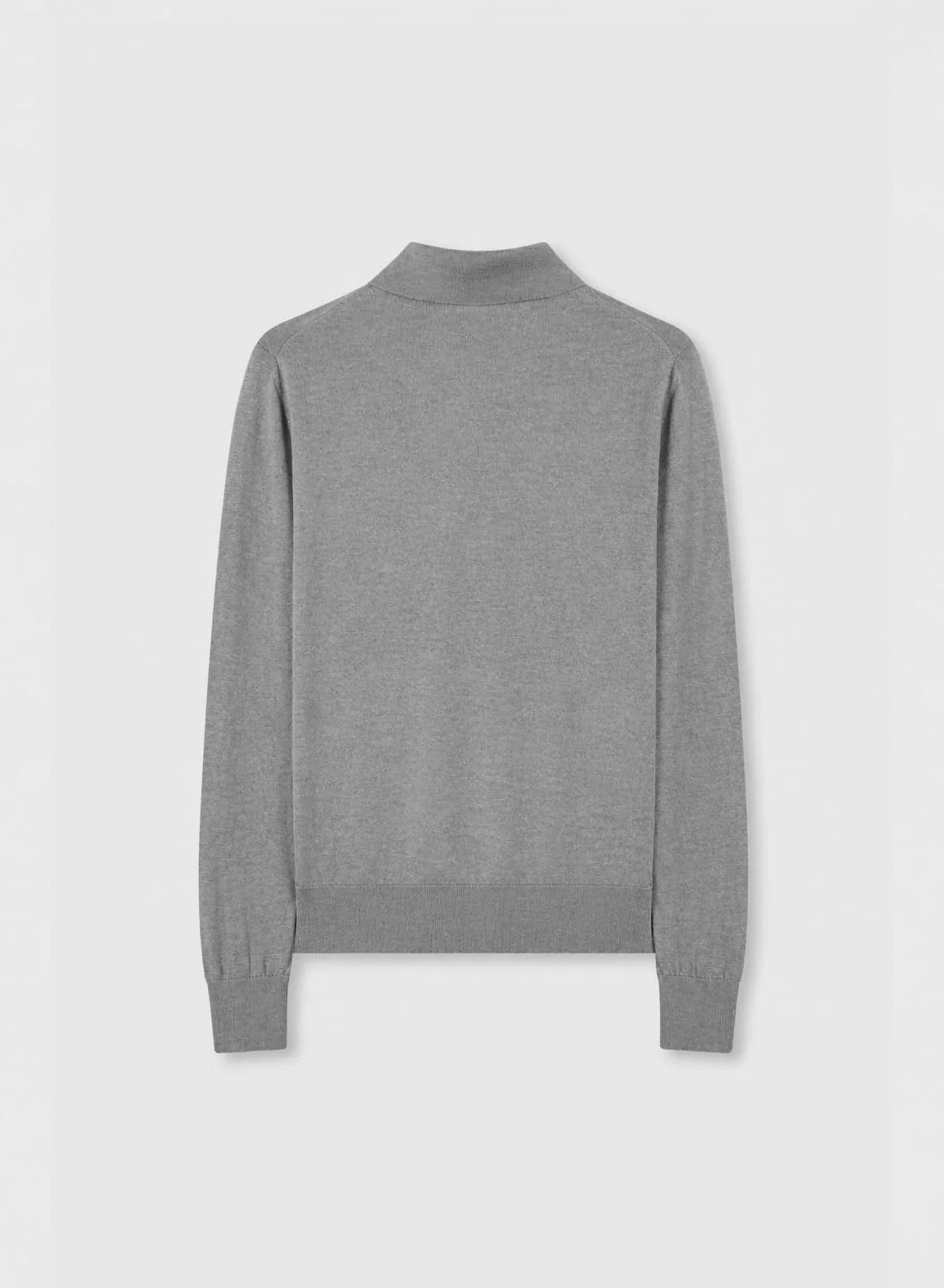 CASHMERE AND SILK POLO